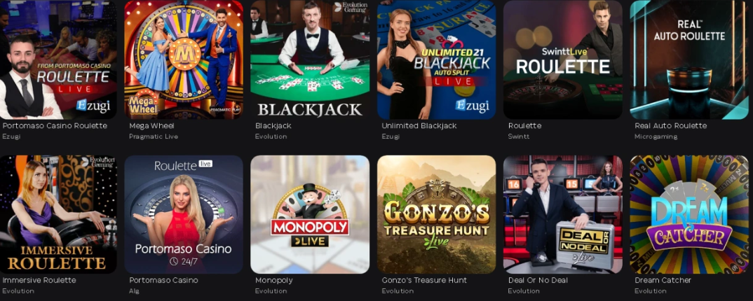 SkyCrown Casino - Live Games