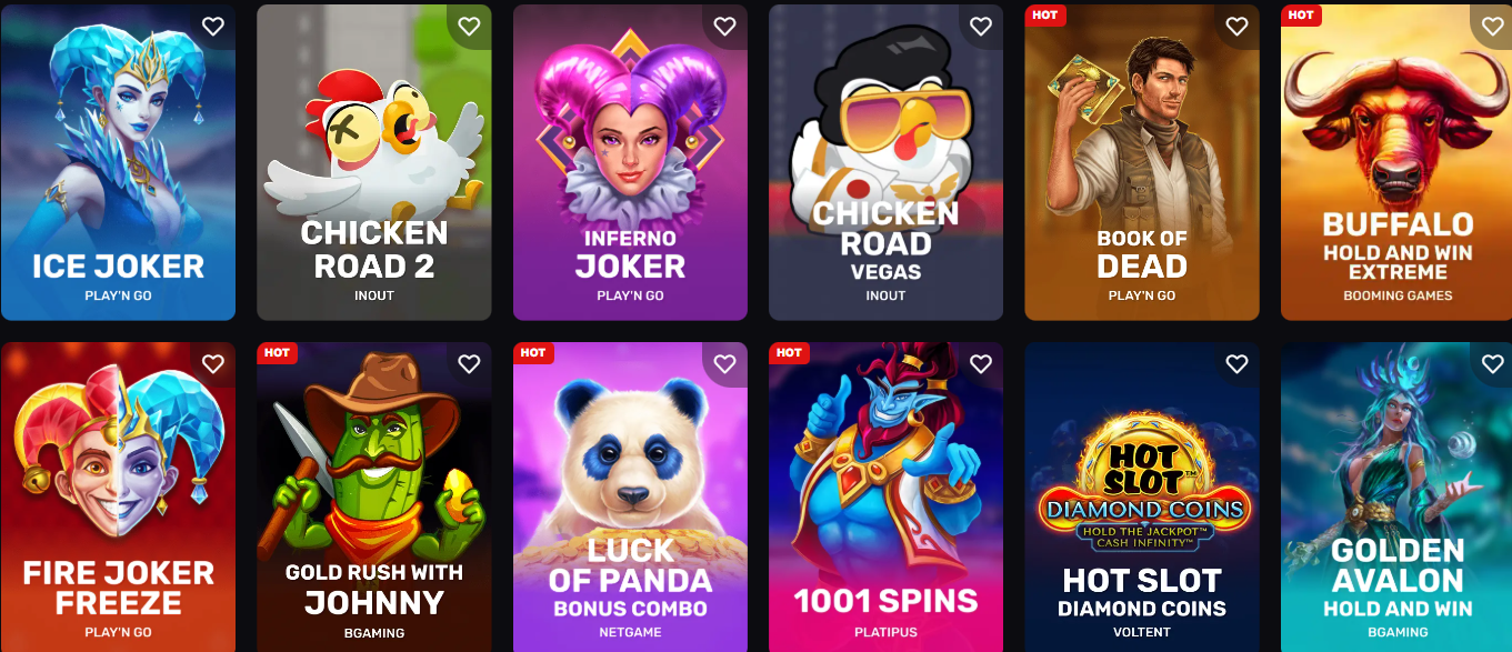 SkyCrown Casino - Feature Games